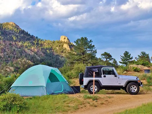 Estes Park Campground at Mary's Lake Picture 3