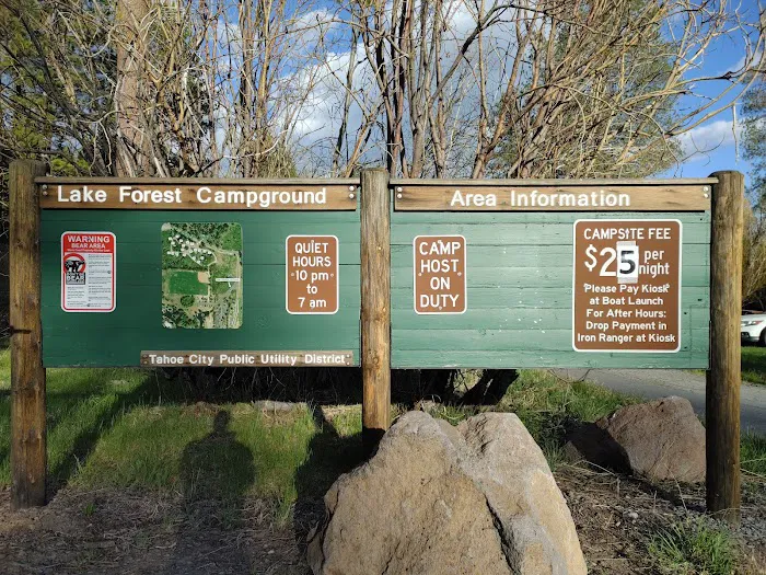 Lake Forest Campground Picture 5