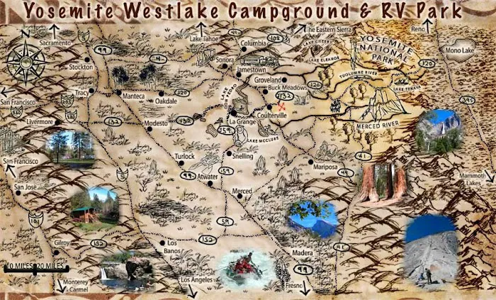 Yosemite Westlake Campground and RV Park Picture 4