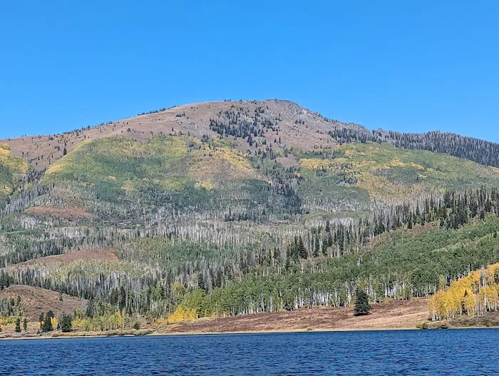 Hahns Peak Lake Picnic Site Picture 2