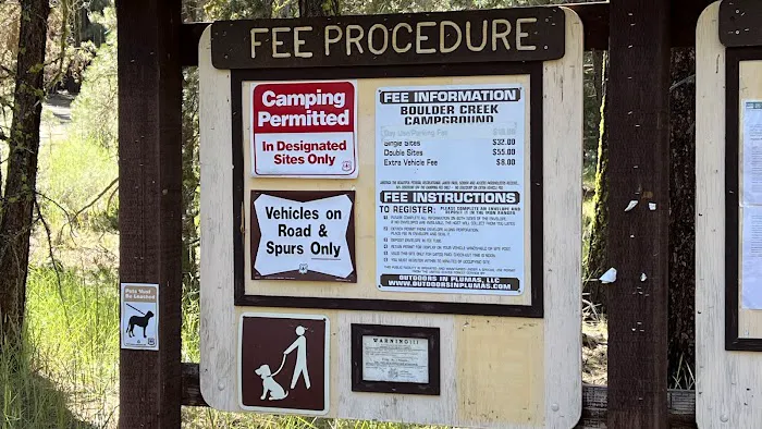 Boulder Creek Campground Picture 7