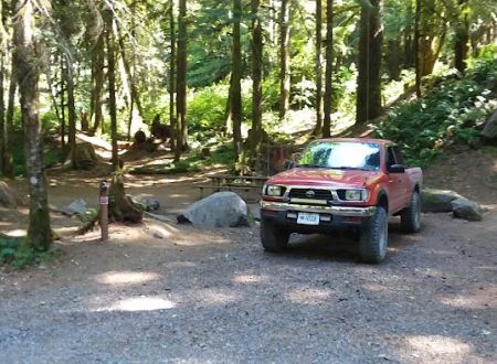Butte Creek Falls Campground