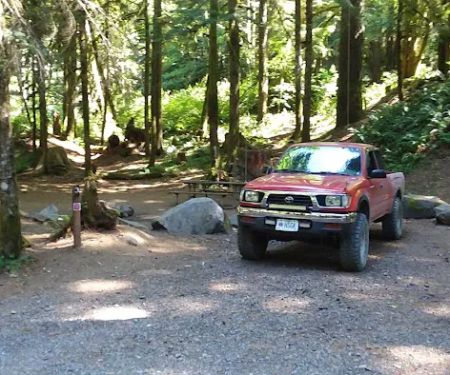 Butte Creek Falls Campground