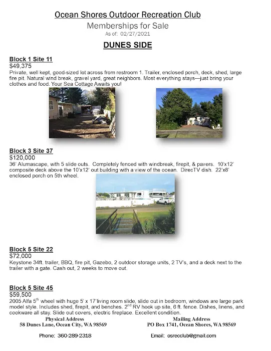 Ocean Shores Outdoor Recreation Club Picture 9