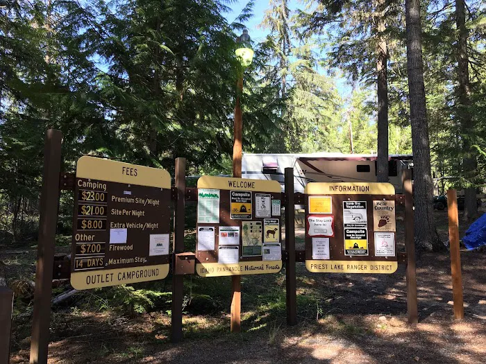 Outlet Campground at Priest Lake Picture 1