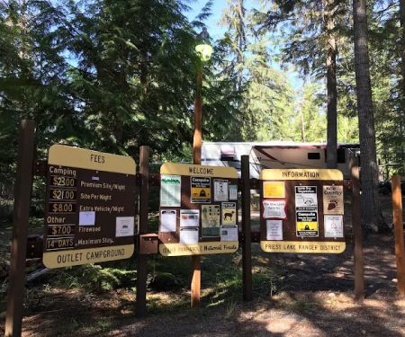 Outlet Campground at Priest Lake