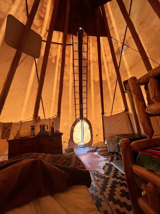New Mexico Glamping Tipis Picture 2