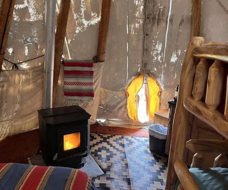 New Mexico Glamping Tipis