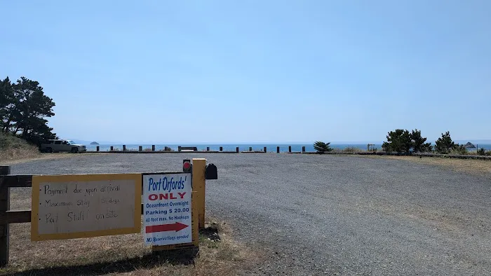 Port Orford Overnight Parking Picture 1