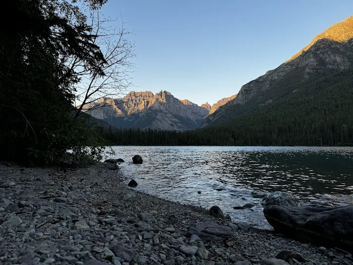 Head Bowman Lake Campground Picture 3