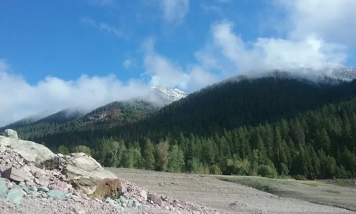Saint Marys Lake Campground Picture 1