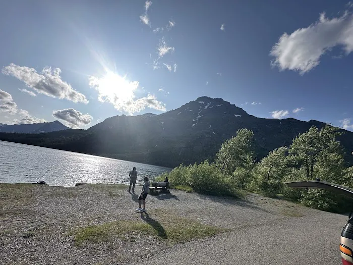 Upper Two Medicine Lake Campground Picture 1