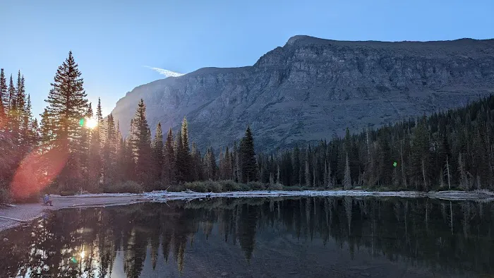 Upper Two Medicine Lake Campground Picture 2