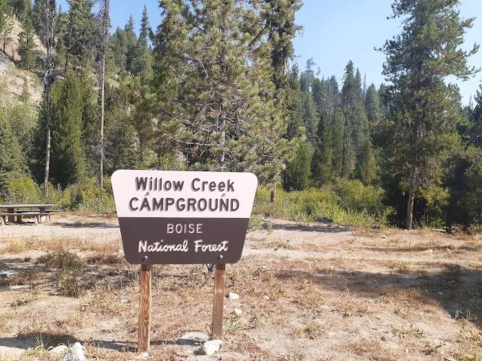 Willow Creek Campground (Idaho City) Picture 9