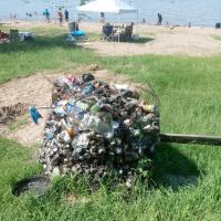 Hughes Campground lake ico