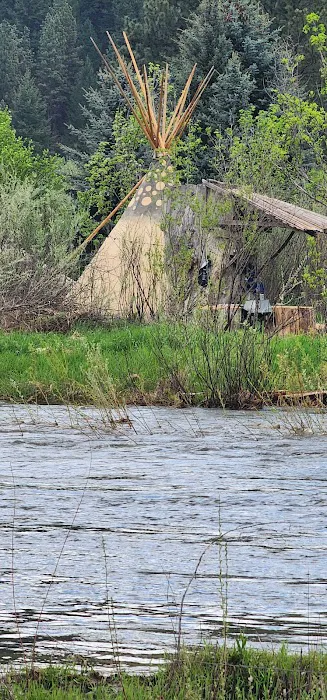 Teepees by the River Picture 1
