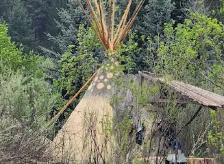 Teepees by the River