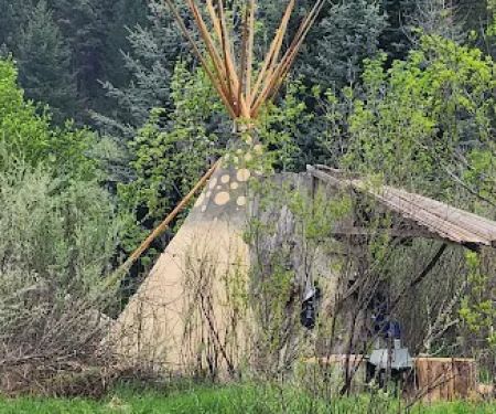 Teepees by the River