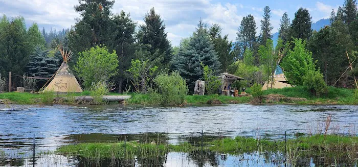 Teepees by the River Picture 4