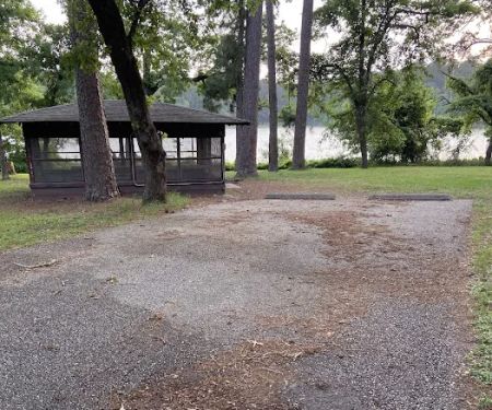 Campsite with Shelter #13