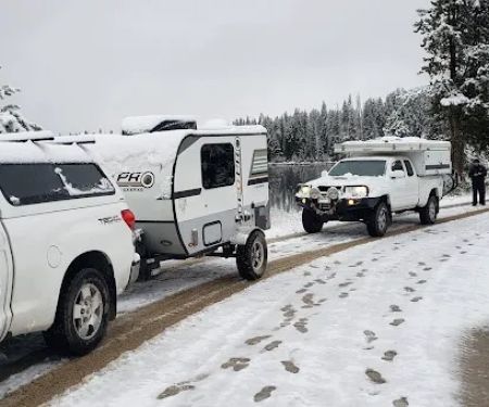Lower Paintrock Lake Campground