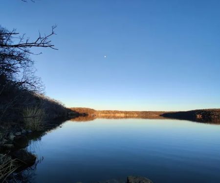 Screen Shelter Camping Area - Lake Mineral Wells State Park