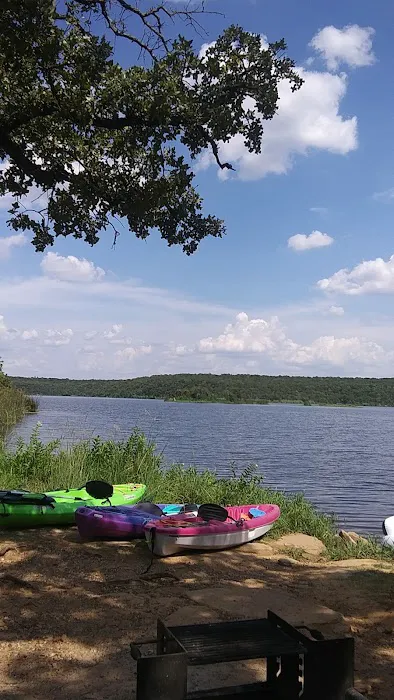 Screen Shelter Camping Area - Lake Mineral Wells State Park Picture 4