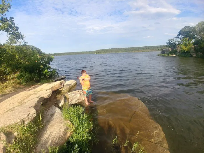 Screen Shelter Camping Area - Lake Mineral Wells State Park Picture 2