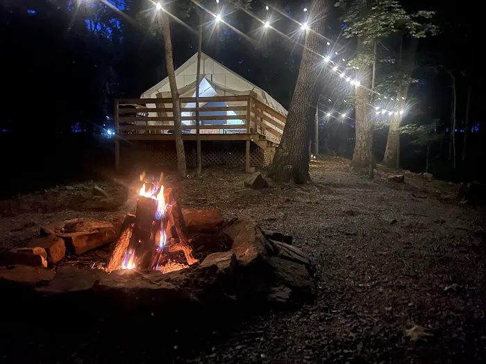 Shawnee Hills Rentals LLC Creekside Safari Canvas Picture 4