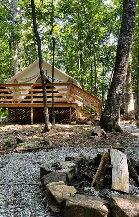 Shawnee Hills Rentals LLC Creekside Safari Canvas Picture 3