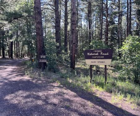 Dairy Springs Campground