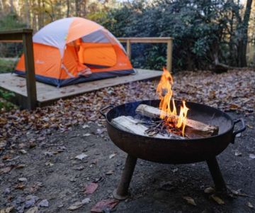How to Use Campfire Heat to Warm Up a Tent