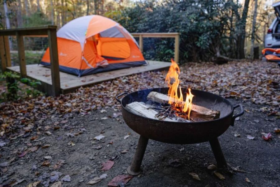How to Use Campfire Heat to Warm Up a Tent