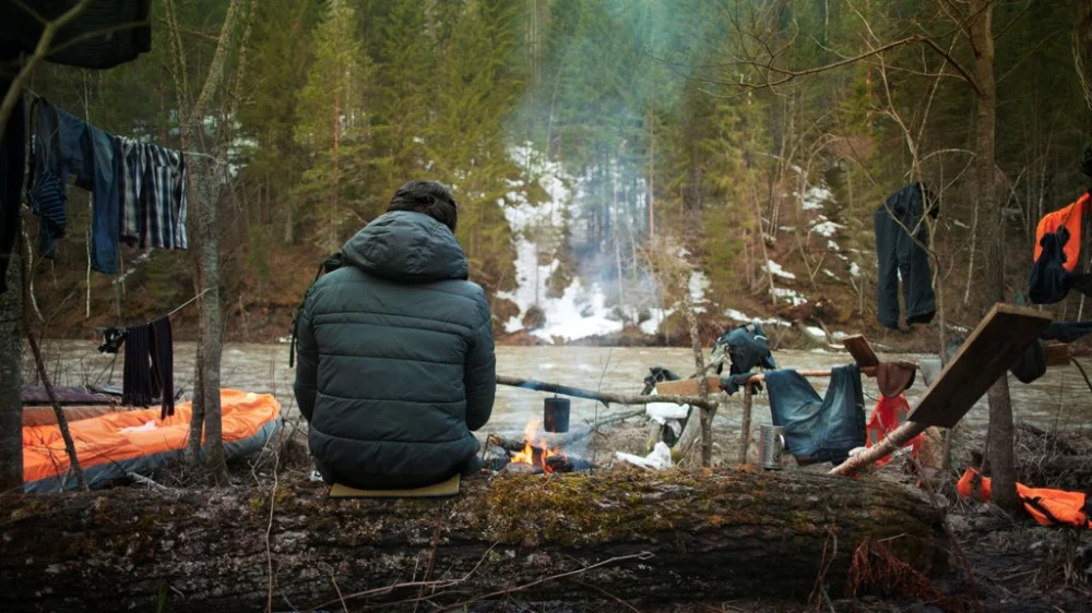 How to Use Campfire Smoke to Dry Clothes While Camping