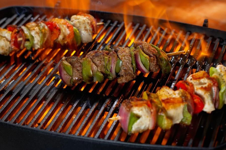 How to Cook Kebabs on a Campfire Grill Like a Pro