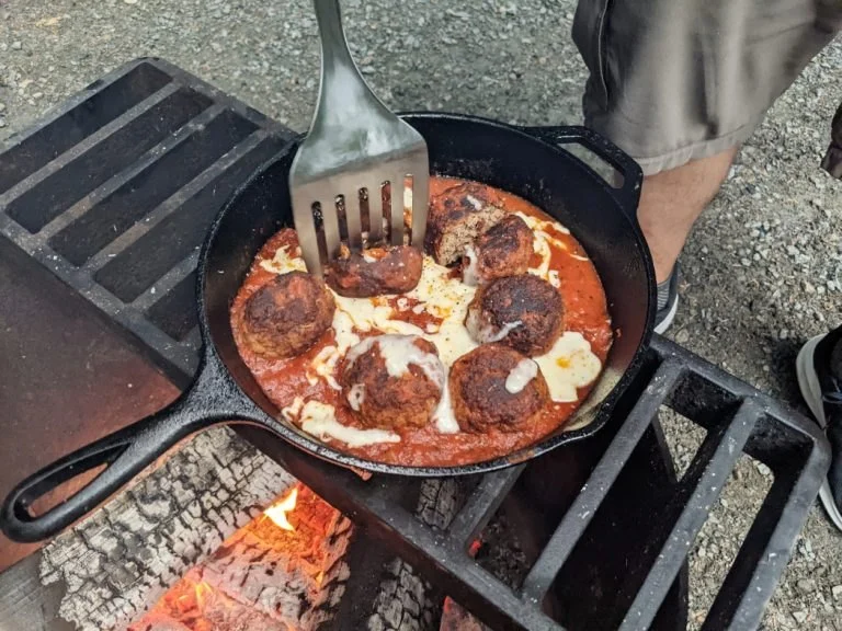 How to Cook Meatballs Over a Campfire Like a Pro