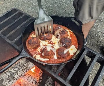 How to Cook Meatballs Over a Campfire Like a Pro