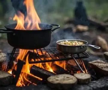 How to Use Campfire Heat to Prepare Warm Dinner Meals | Camp Cooking Tips