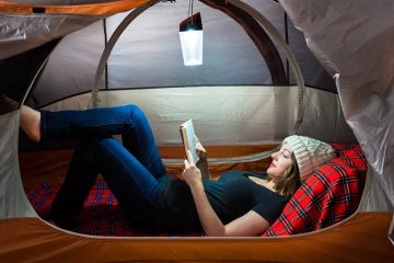 How to Use Campfire Light for Reading Outdoors