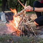 How to Build a Campfire on a Gravel Surface Safely and Effectively
