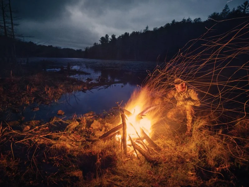 How to Build a Campfire for Cold Weather Camping