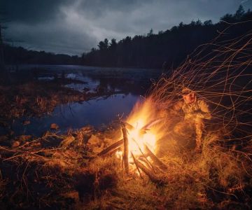 How to Build a Campfire for Cold Weather Camping