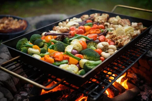 How to Cook Vegetables on a Campfire Grill Like a Pro