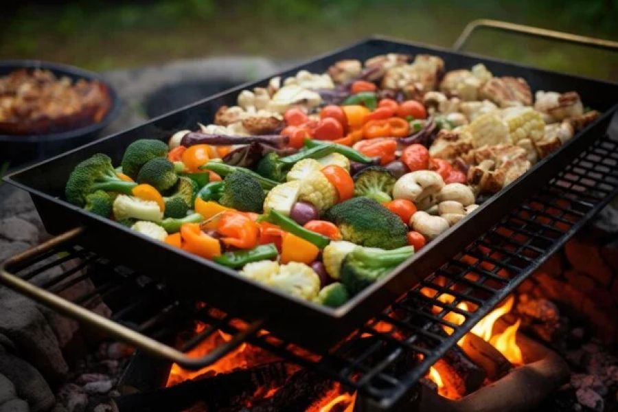 How to Cook Vegetables on a Campfire Grill Like a Pro
