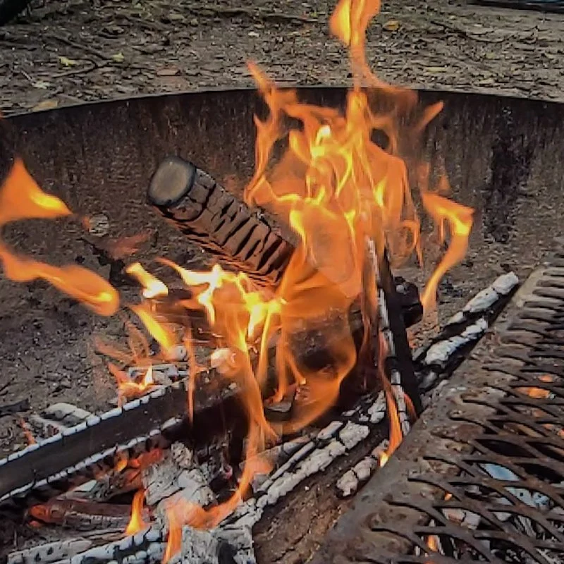 How to Build a Campfire on a Hilltop or Ridge the Right Way