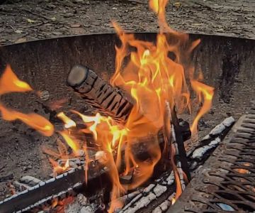 How to Build a Campfire on a Hilltop or Ridge the Right Way