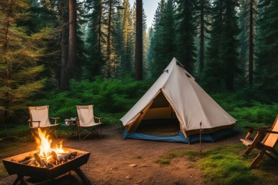 How to Build a Campsite for Maximum Privacy and Security