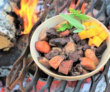 How to Use Campfire Smoke to Preserve Meat Safely in the Wild