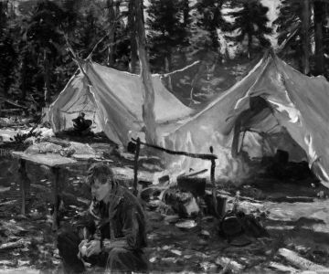 The History of Campfires in American Camping