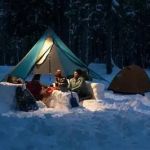 How to Stay Warm Around the Campfire in Cold Weather